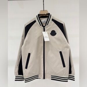 Moncler Beige and Black Jacket